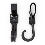 2Pcs/Set Hooks For Stroller Car Shopping Cart Hooks Baby Stroller Accessories Rotate 360 Degree Hook Pram Organizer Bag Hanger