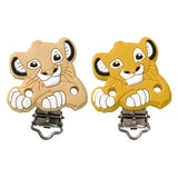 1/3/10pcs The Lion King Silicone Pacifier Clip Pacifier Chain Holder Soother Nursing Clips BPA Free Pacifier Chain Accessories