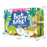 Puzzle Montessori Quiet Book Word Recognition Children's Early Education Enlightenment Stickers Book Toys