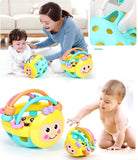 Baby Soft Teething Toys Newborn Early Educational Sensory Teether Rattle Touch Hand Grasping Ball Develop Infant Ball Game Toy