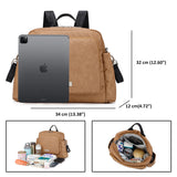 Soboba 2023 New Diaper Bags for Mother Waterproof Large Capacity Solid Polyester Diaper Backpacks Travel Bag for Newborn Baby