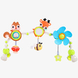 Children Activity Arch Toys Sensory Development Fine Motor Skills Toys Collapsible Hanging Mobile Toys Baby Car Seat Toys Gift