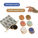 Montessori Tactile Sensory Matching Board | Toddler Learning Toy