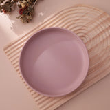 Color Kids 1PCS Food Grade Silicone Baby Plate Anti-Slip Sucker Dishes Toddler Feeding Bowl BPA Free Newborn Accessories