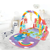 Baby Activity Gym Play Mat with Piano | Musical Tummy Time Toy