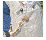 Baby Pacifier Clip Flower Soother Clip Handmade Silicone Dummy Nipple Holder Clip Newborn Essentional Teething Toys