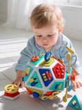 22-in-1 Toddler Busy Cube Toys Montessori Sensory Toys for Toddler Educational Activities Learning Travel Toy Fine Motor Skill