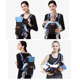 4-in-1 Ergonomic Baby Carrier – Adjustable Newborn to Toddler Sling