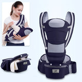 Ergonomic Baby Carrier with Hip Seat – Infant to Toddler Backpack