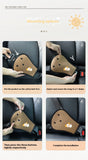 Kids Car Safety Belt Adjuster Anti-Pinch Neck Great Belly Protector Car Seat Accessories Cartoon Car Seat Belt Protectors
