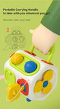 Montessori Busy Cube for Toddlers | Sensory Fidget Activity Travel Toy
