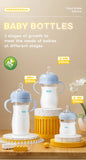 150/240/330ML Baby PP Bottle Newborn Baby Bottle with Handle Milk BottleFeeding Baby Bottles Newborn Feeding Supplies