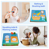 Montessori Busy Book for Toddlers – Preschool Learning Activity Toy