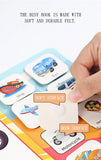 Montessori Busy Book with Stickers – My First Learning Activity Book