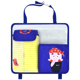 Creative Baby Cartoon Car Seat Back Organizer Kids Toys Travel Protector Cover Automobile Interior Accessories Hang Storage Bag