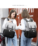 Fashion New Baby Diaper Bag Backpack Multifunctional Diaper Bag Organizer with Thermal Milk Bottle Bag Baby Bags for Mom