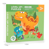 Magnetic Puzzles Games for Kids Busy Quiet Cartoon Animals Jigsaw Book Montessori Baby Educational Toys Children's Early Gifts