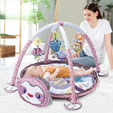Baby Play Gym & Activity Mat – Tummy Time Playmat with Toys