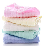 Baby Washcloths - Natural Cotton Baby Wipes - Soft Newborn Face Towel and Washcloth for Sensitive Skin, Registry as Shower, 5 P