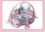 Baby Play Gym & Activity Mat – Tummy Time Playmat with Toys