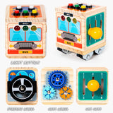 Kids Lights Busy Board Montessori Sensory Toys Switch LED Light Games Activity Board Thinking Education Baby Travel Toys 2-6year