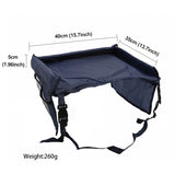 Car Seat Travel Tray for Toddlers – Snack & Activity Table for On-the-Go Play