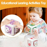 Montessori Busy Board for Toddlers – Sensory Activity Toy for Fine Motor Skills, Focus & Independent Play (Ages 1–4)