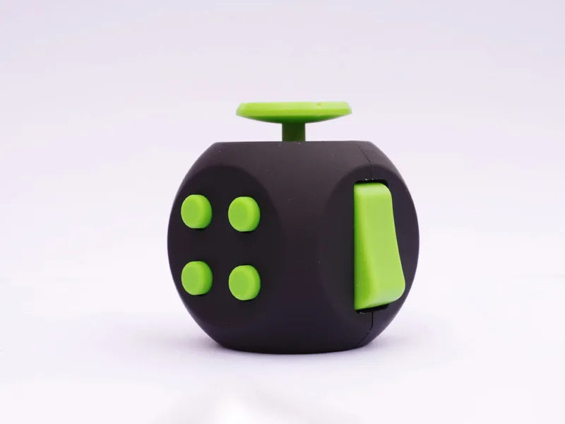 Fidget Cube 12-Side Sensory Toy – Stress Relief & Focus Tool for Kids and Adults