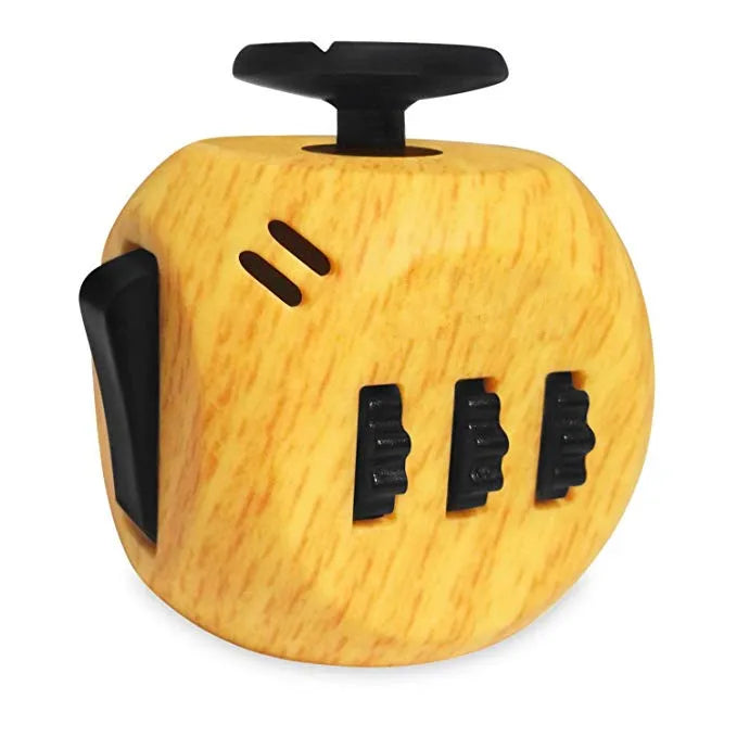 Fidget Cube 12-Side Sensory Toy – Stress Relief & Focus Tool for Kids and Adults