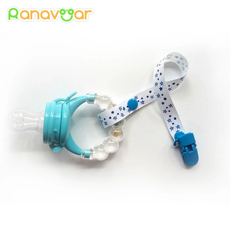 Baby Pacifier Clip Chain For Soothers Ribbon Chupetas Funny Dummy Holder Leash Strap Infant Nipple Accessories