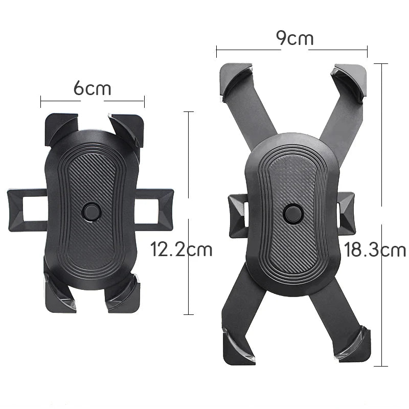 Baby Stroller Accessories Mobile Phone Holder Rack Universal 360 Rotatable Pram Cart Bicycle Phone Holder For iPhone Gps Device