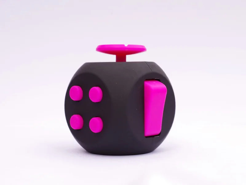 Fidget Cube 12-Side Sensory Toy – Stress Relief & Focus Tool for Kids and Adults