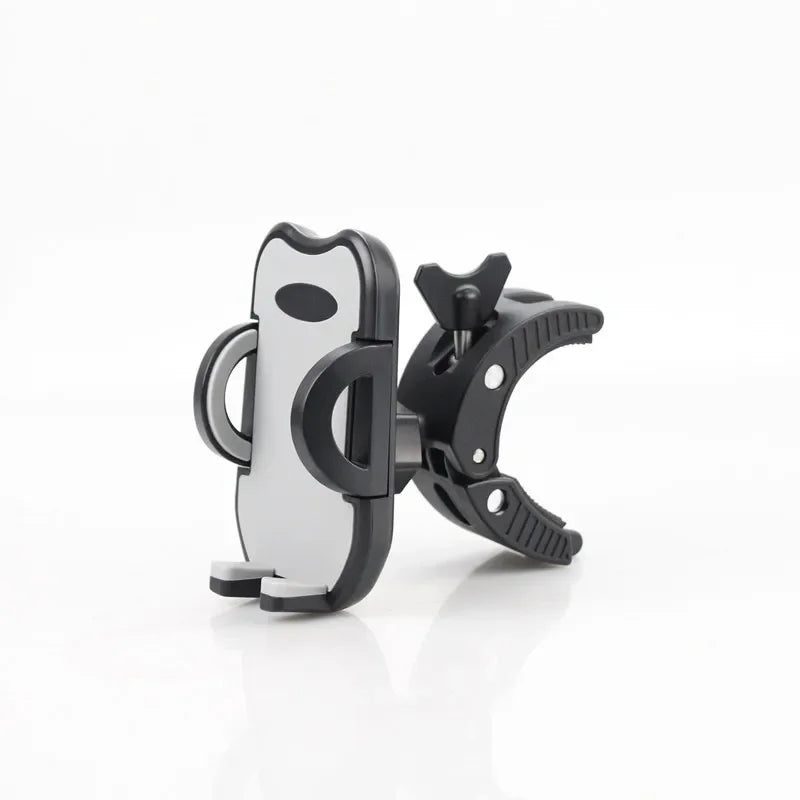 Multi-Functional Baby Stroller Accessory Universal Rotating Cell Phone Holder Automatic Adjustable Mount Bracket Children's Kids