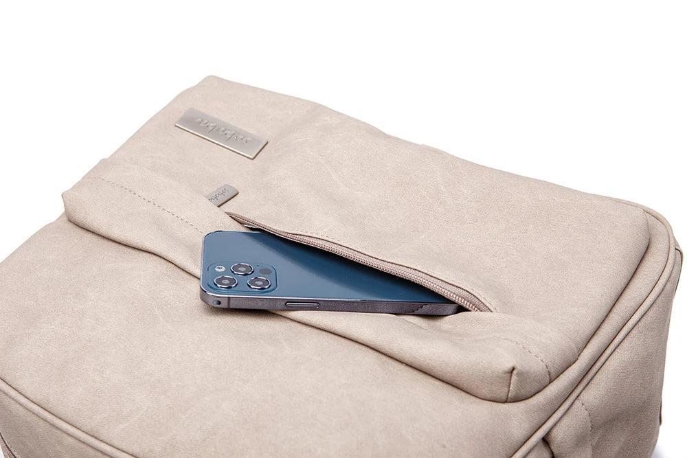 Soboba Solid Fashion Diaper Backpack for Baby Care Waterproof Multi-function Nappy Changing Bag for Mother Stylish Diaper Bags