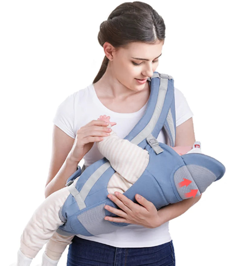 Ergonomic Baby Carrier with Hip Seat – Infant to Toddler Backpack