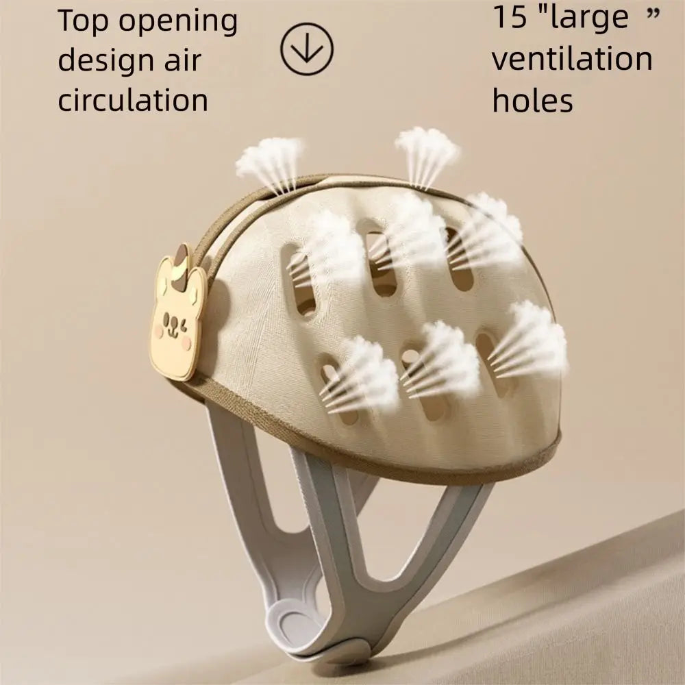 Baby Safety Helmet – Soft Toddler Head Protector (360° Protection)