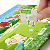 Montessori Busy Book for Toddlers – Reusable Matching Activity Toy
