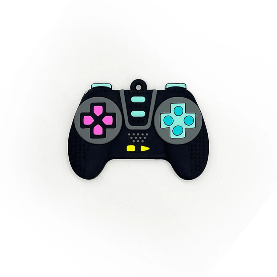 Children's silicone remote control handle teething baby oral sex period soothing remote control teething biting anti-feeding toy