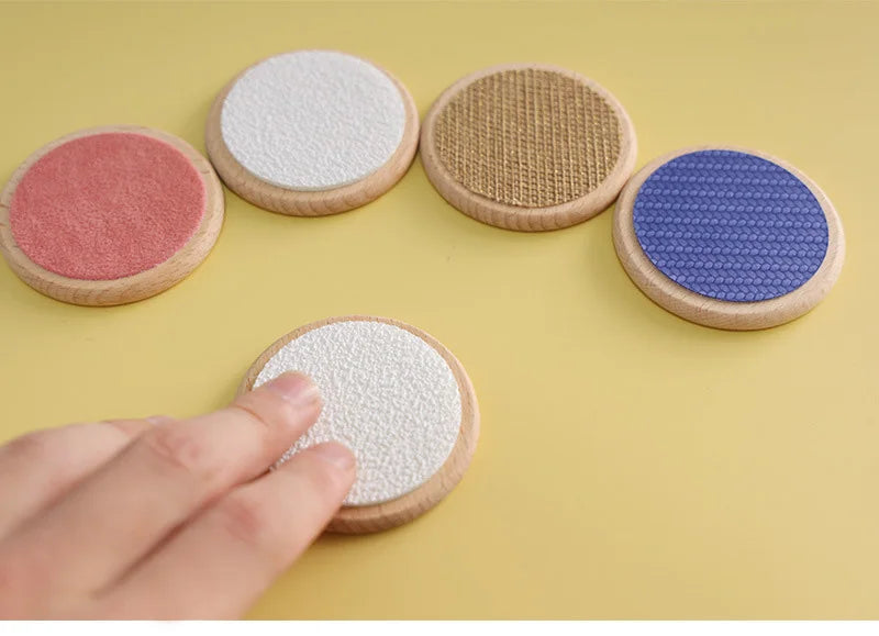 Montessori Tactile Sensory Matching Board | Toddler Learning Toy