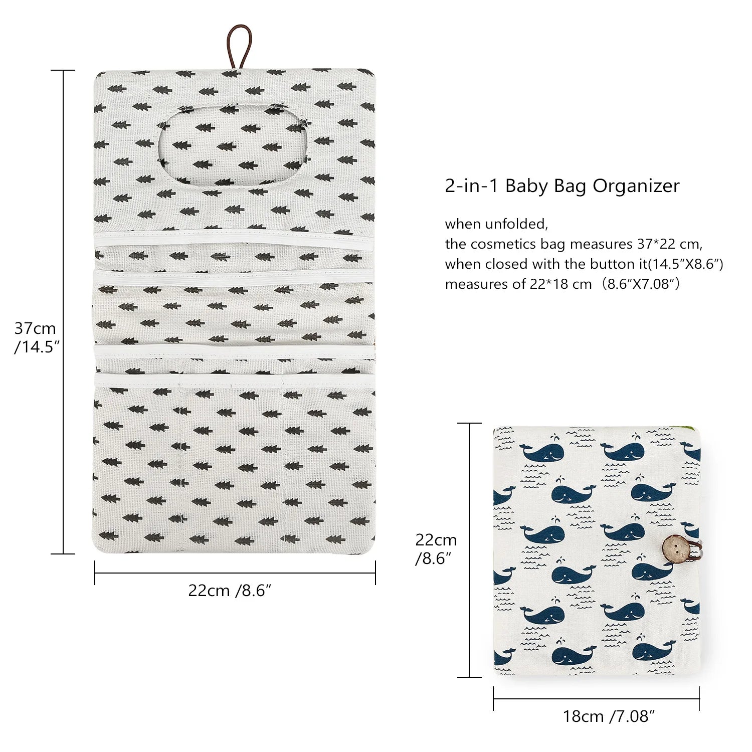 Baby Bag Organizer Portable Baby Wash Bag Go Out Stroller Mini Diaper Bag Pouches Travel Gear Foldable Newborn Baby Essentials