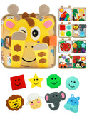 Montessori Busy Book for Toddlers – Preschool Learning Activity Toy