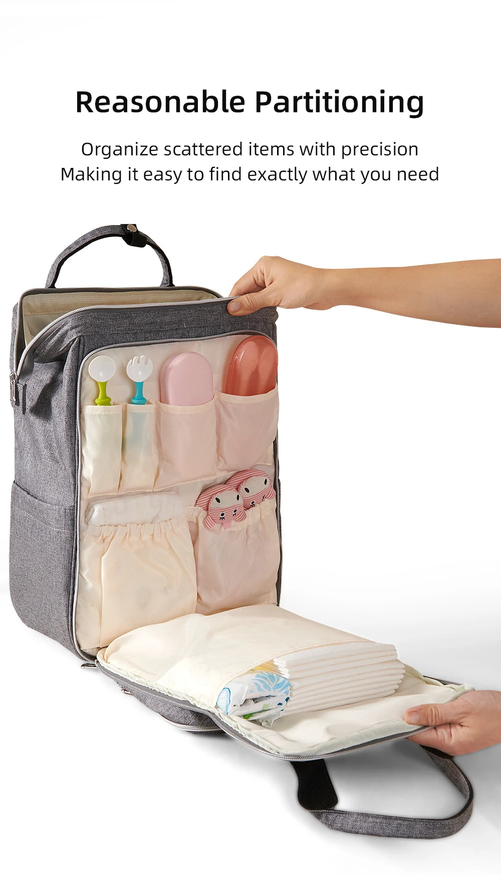 Nappy Backpack Bag Mummy Large Capacity Bag Multi-function Waterproof Outdoor Travel Diaper Bags