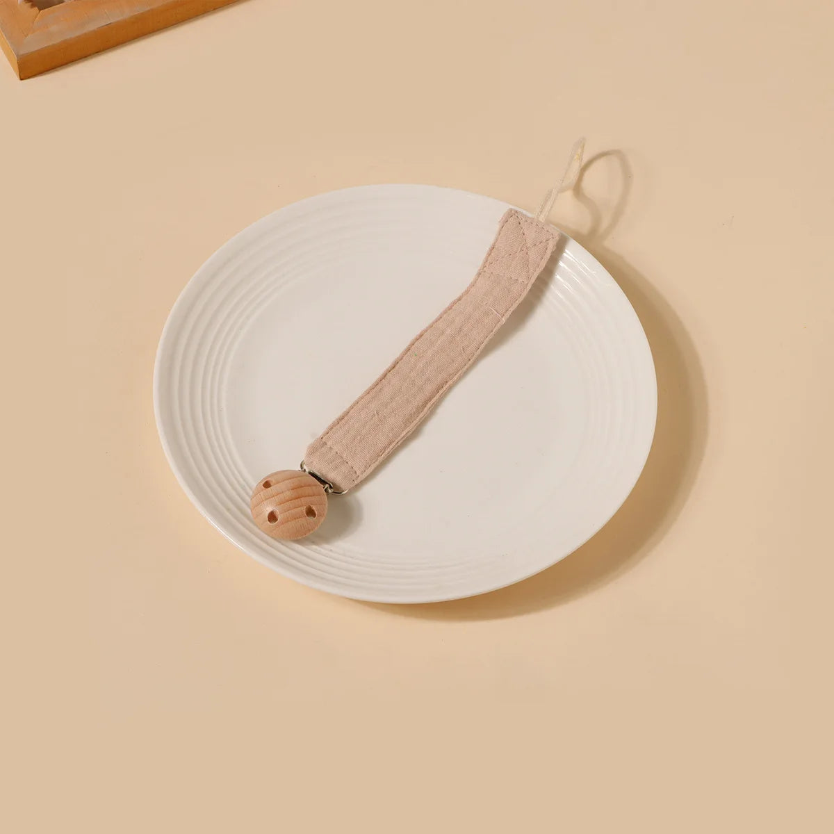 Baby Cute Printing Pacifier Clip Kid Beech Clip Cotton Holder Chain Nipple Bracket Holder For Newborn Gift Kids Toy Dummy Clip