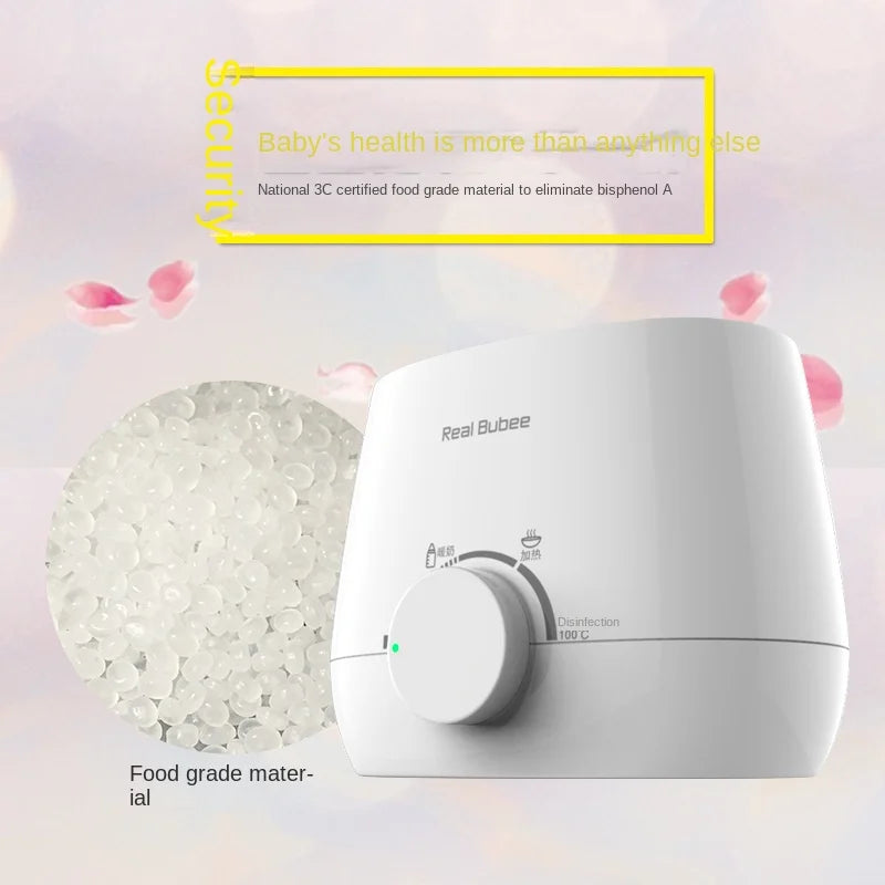 Baby Bottles Milk Warmer Food Heater Steam Sterilizer 5-Minute Fast Warming Precise Temperature Control Double Milk Warmer