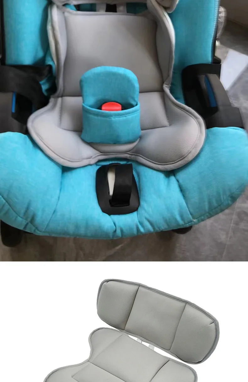 Mommy storage bag for doona Stroller accessories  portable diaper bag compatible with stroller black waterproof storage bag