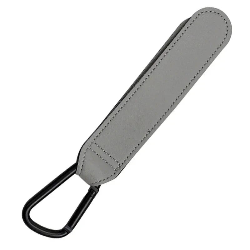 Stroller Hooks Baby Diaper Bag Hook Stroller Organize PU Leather Adjustable Pram Multi-function Hook Strong Bearing High Quality