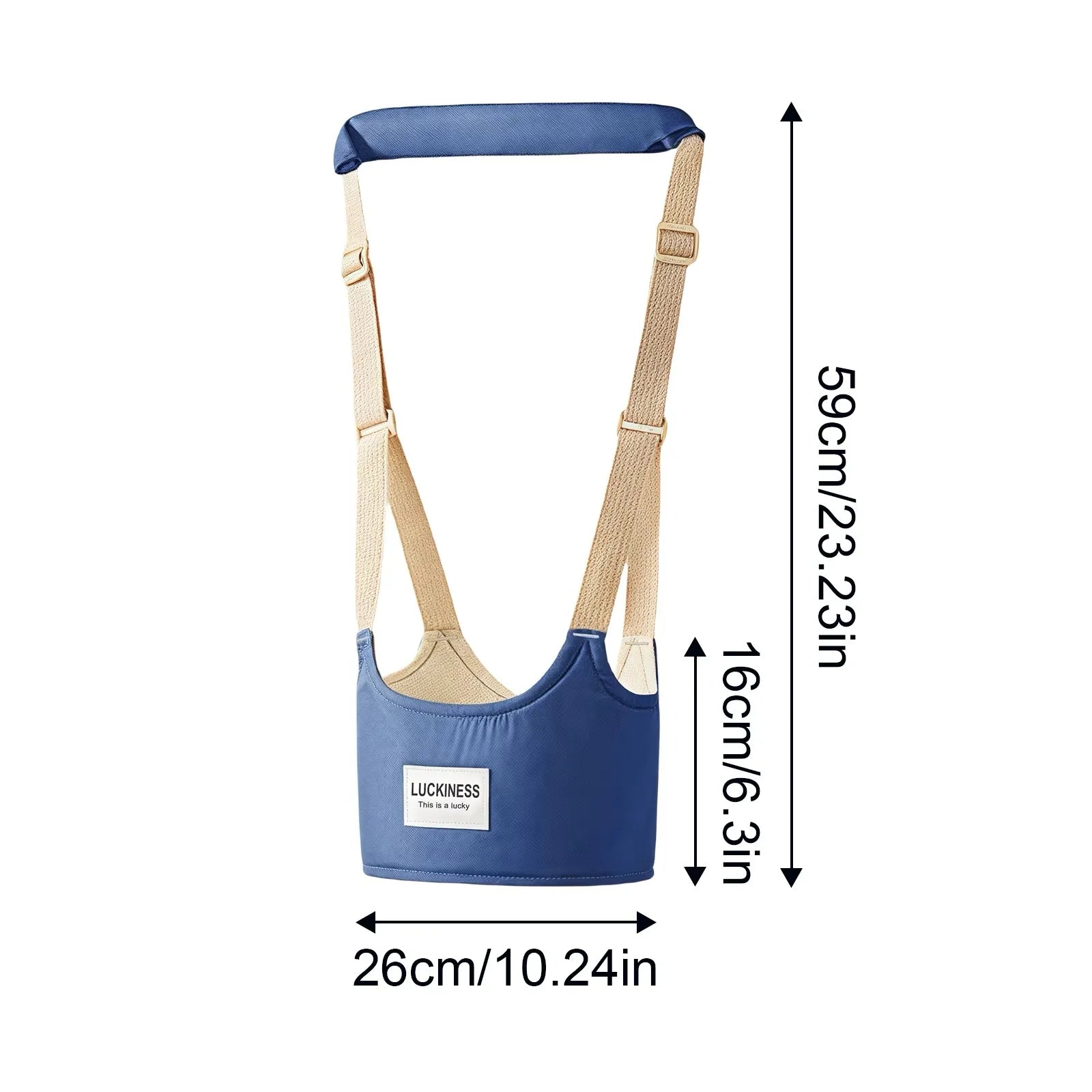 Adjustable Baby Walking Harness – Toddler Walking Assistant & Safety Support Belt