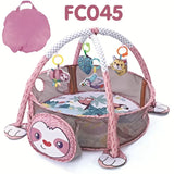 Baby Play Gym & Activity Mat – Tummy Time Playmat with Toys