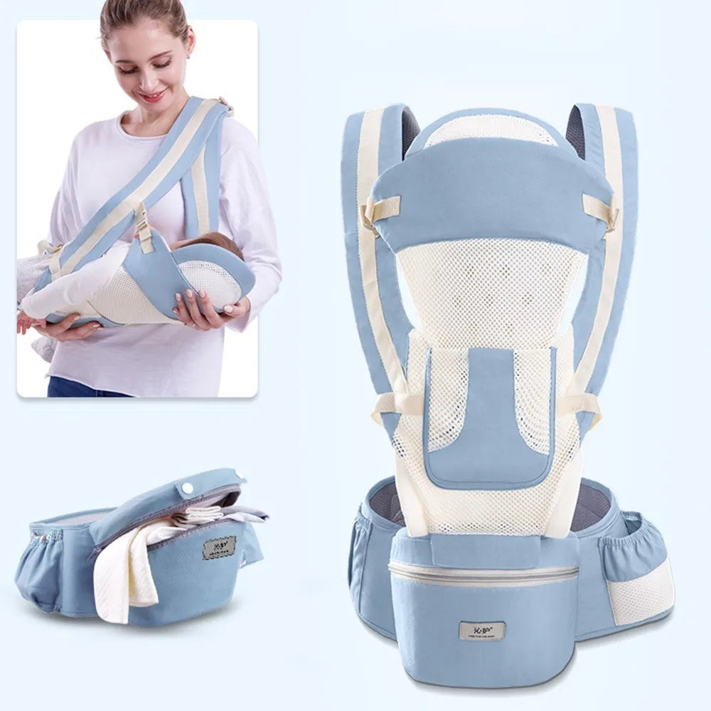 Ergonomic Baby Carrier with Hip Seat – Infant to Toddler Backpack