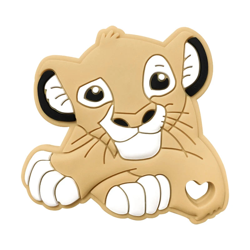 1/3/10pcs The Lion King Silicone Pacifier Clip Pacifier Chain Holder Soother Nursing Clips BPA Free Pacifier Chain Accessories